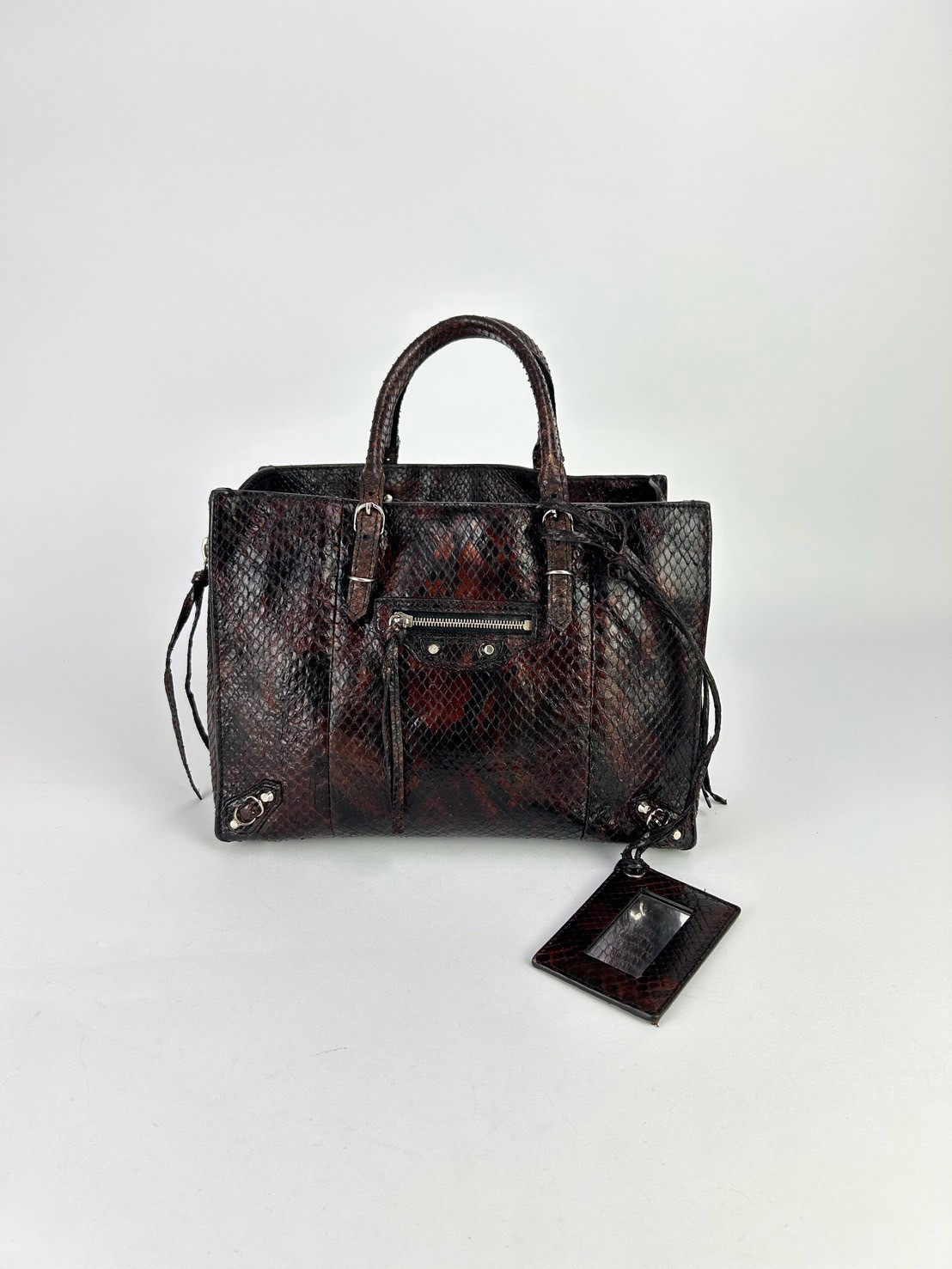 Balenciaga A6 Papier Zip Around Tote bag Y2017 - Image 3