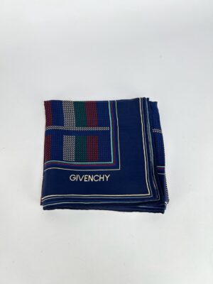 Givenchy heck Pattern Silk Scarf
