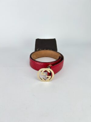 Gucci Signature Leather Belt