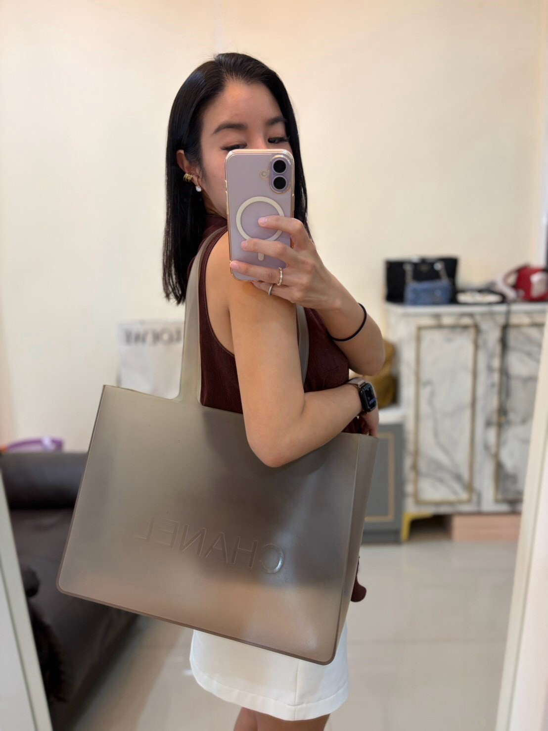 Chanel Jelly Rubber Tote bag - Image 2