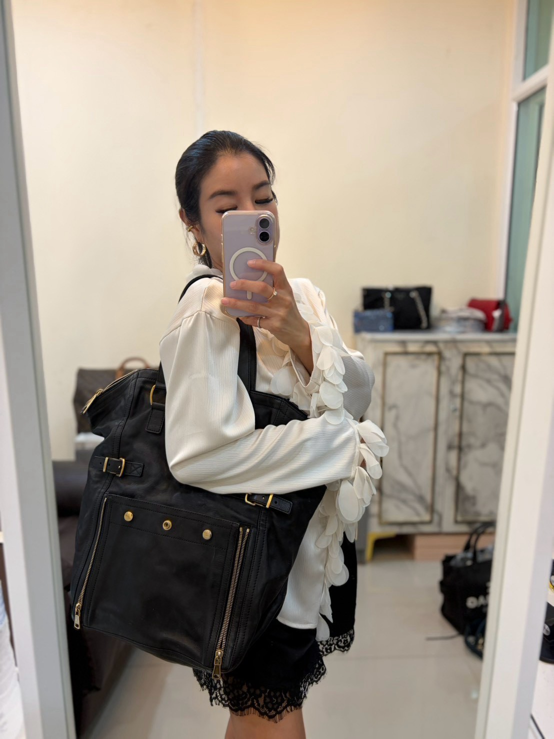 Ysl Downtown Tote bag Y2017 - Image 3