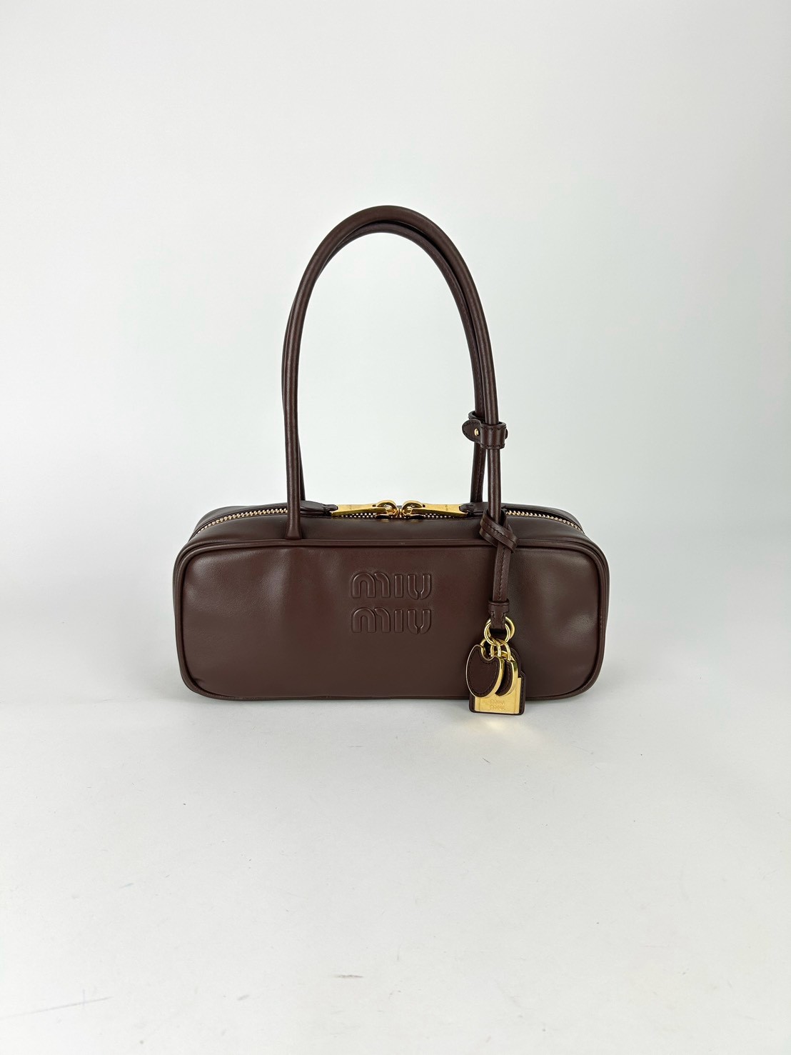 Miumiu Beau Leather Top Handle bag Y2020 - Image 3
