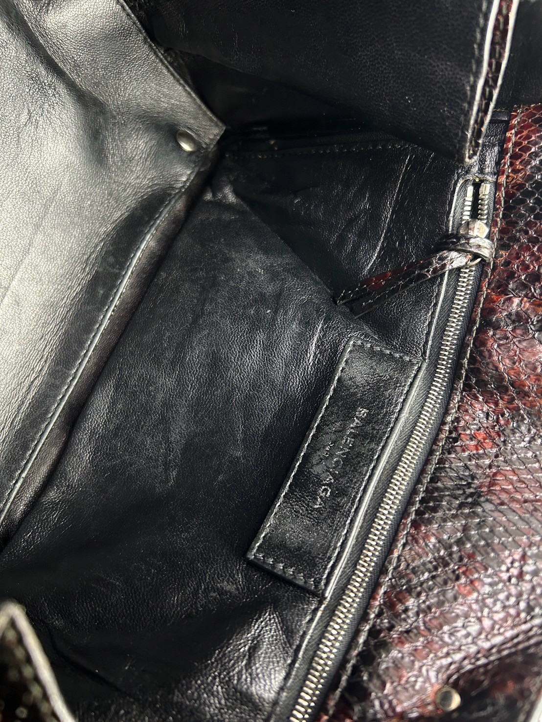 Balenciaga A6 Papier Zip Around Tote bag Y2017 - Image 6