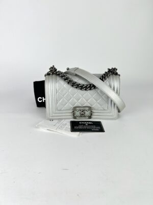 Chanel Boy 8 Flap Bag Holo20