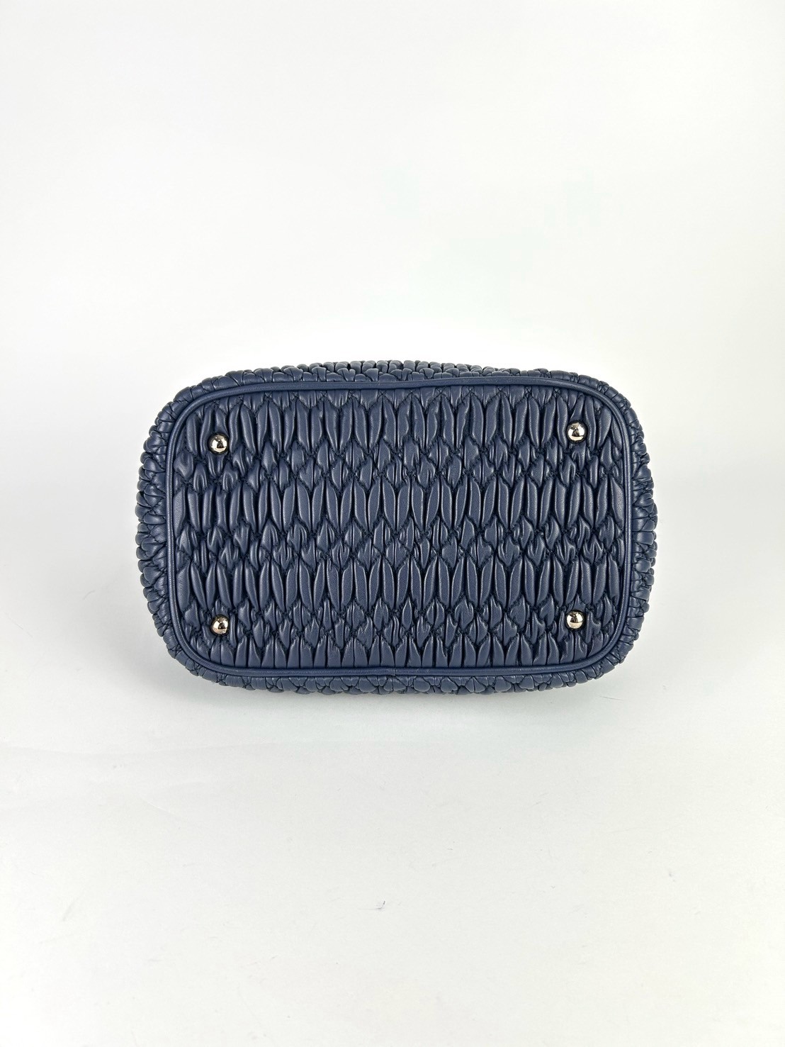 Miumiu Matelasse Nappa Crystal Satchel Tote bag - Image 4