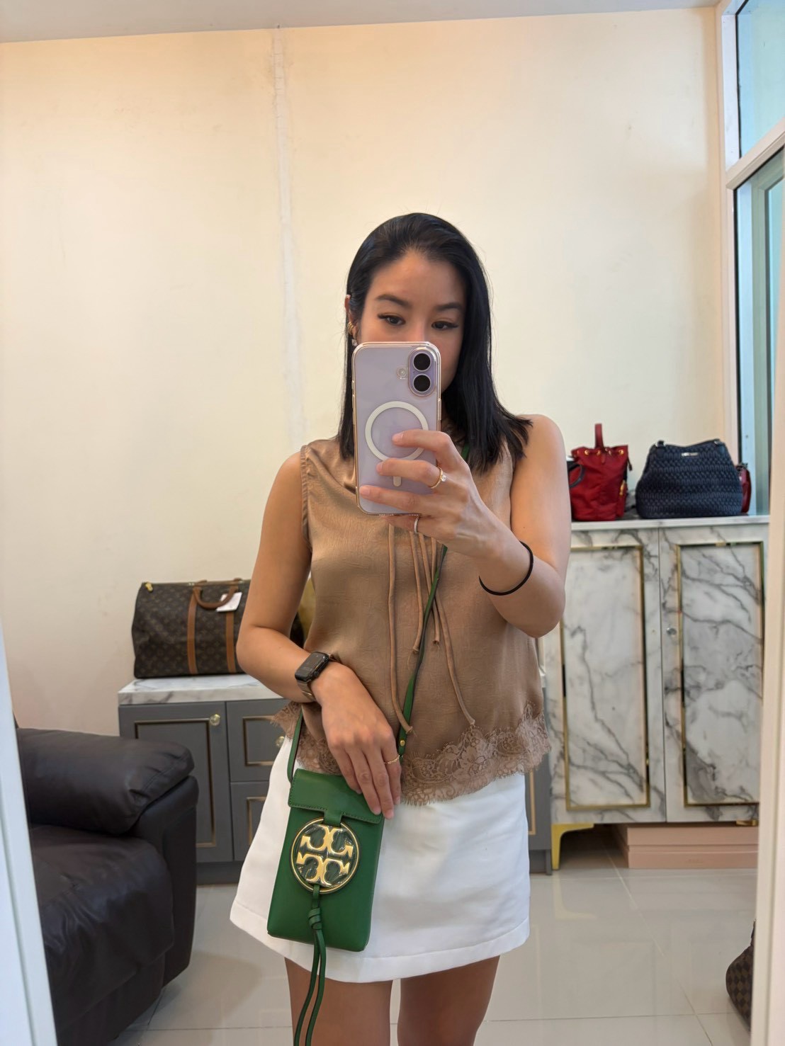 Tory Burch Miller Metal Phone Crossbody bag - Image 2
