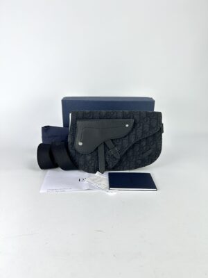 Dior Oblique Saddle Pouch bag Y2023
