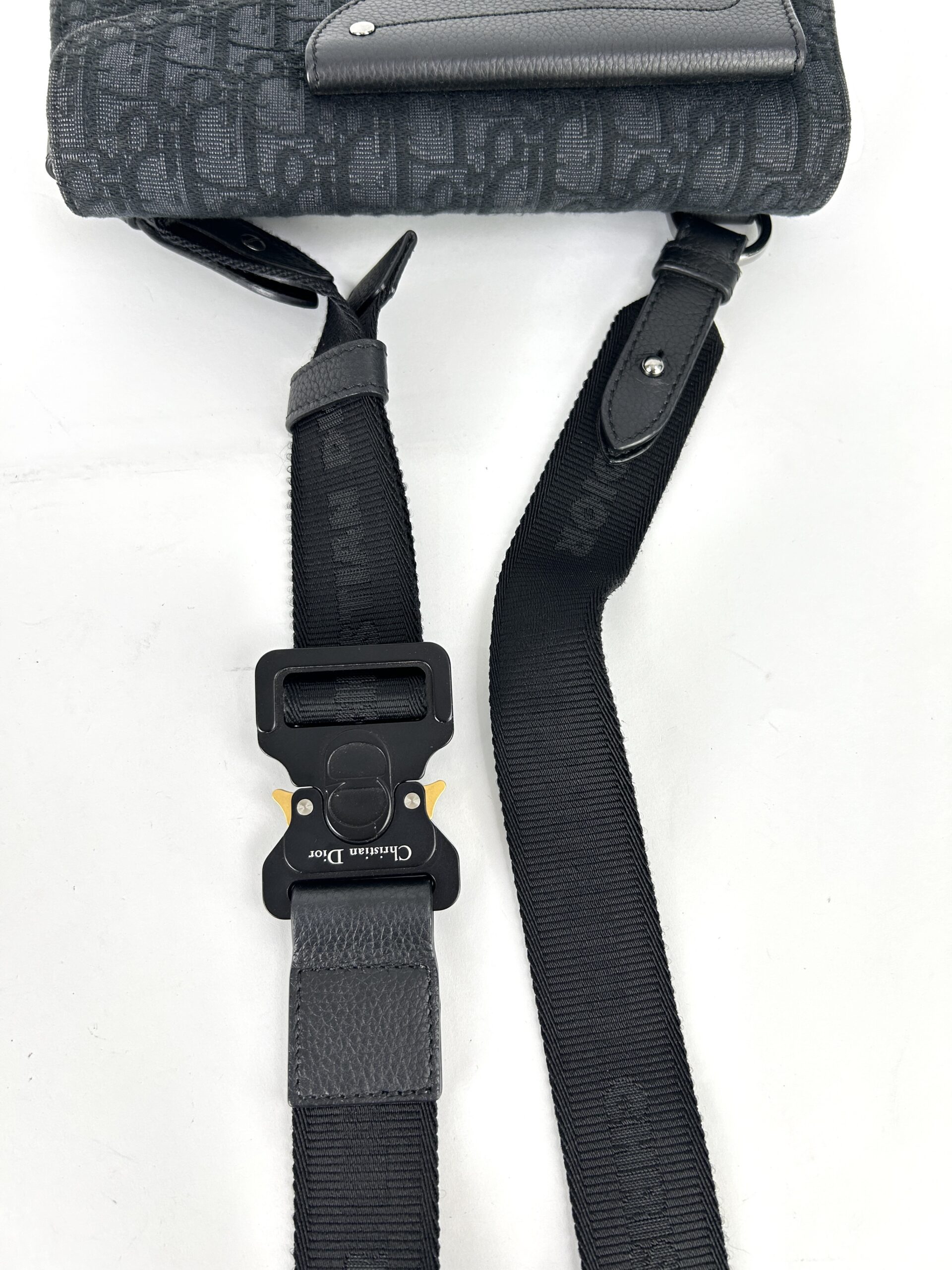 Dior Oblique Saddle Pouch bag Y2023 - Image 5