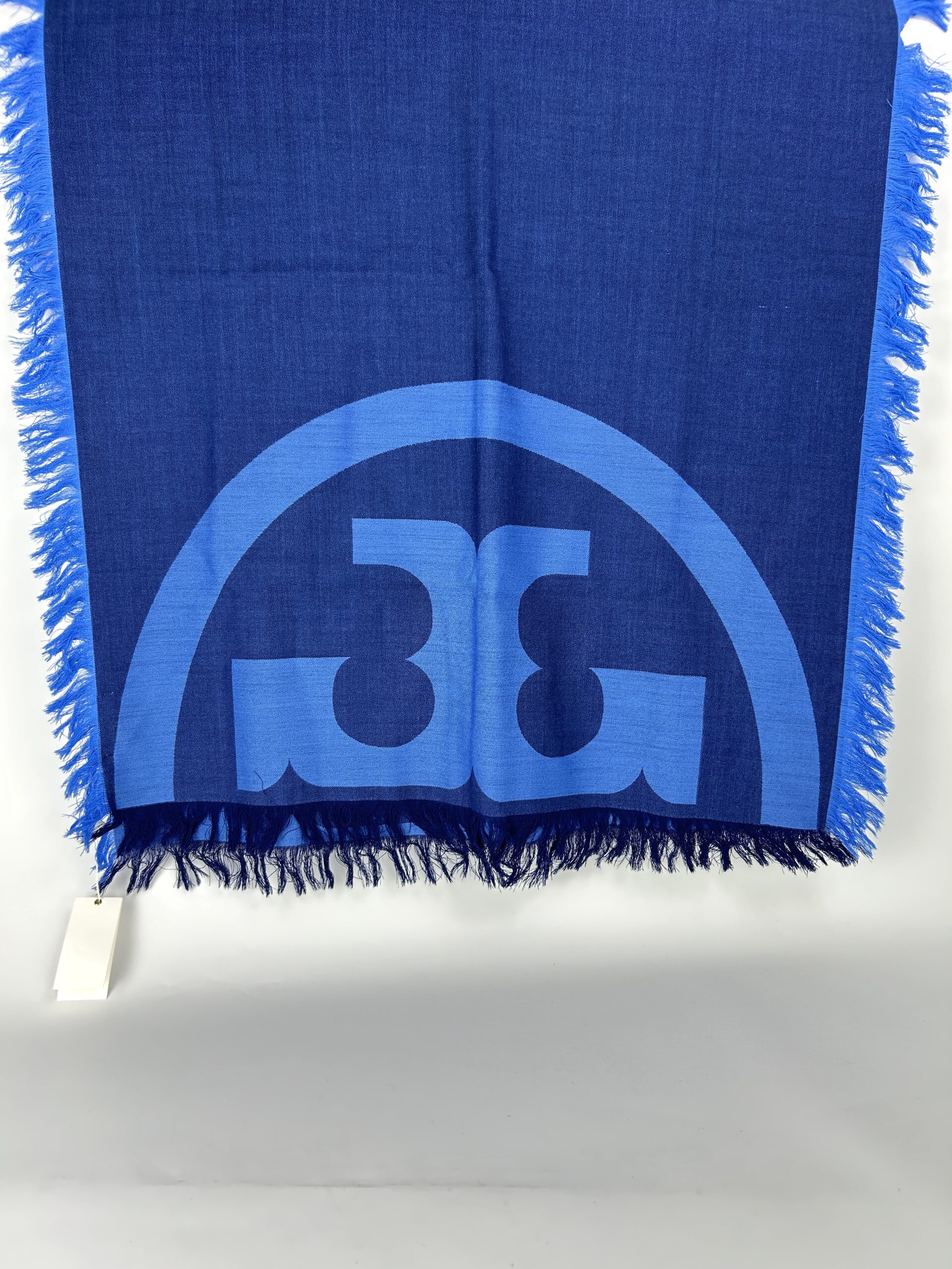 ToryBurch Split Logo Jacquard Scarf - Image 6
