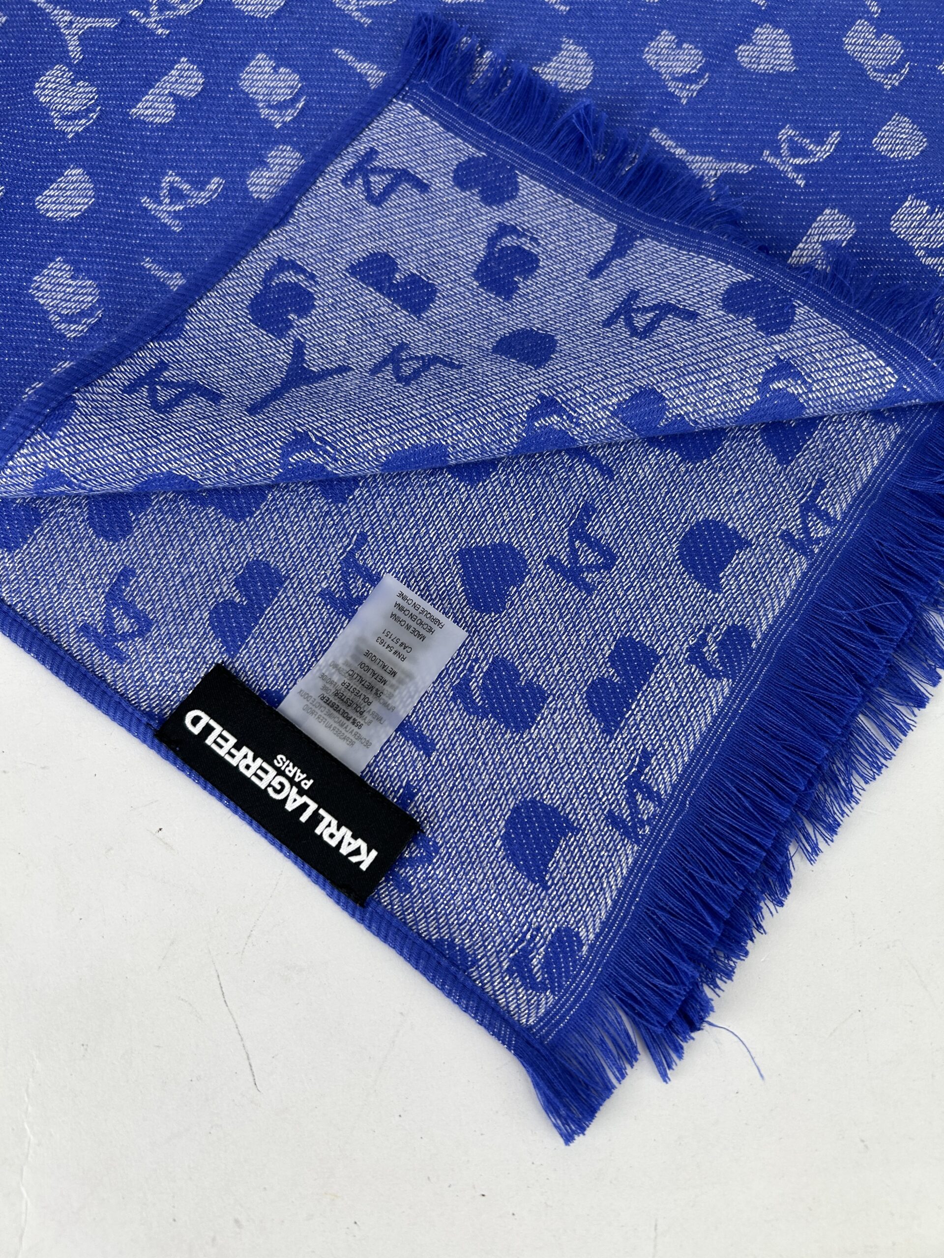 Karl Lagerfeld Logo Scarf - Image 6