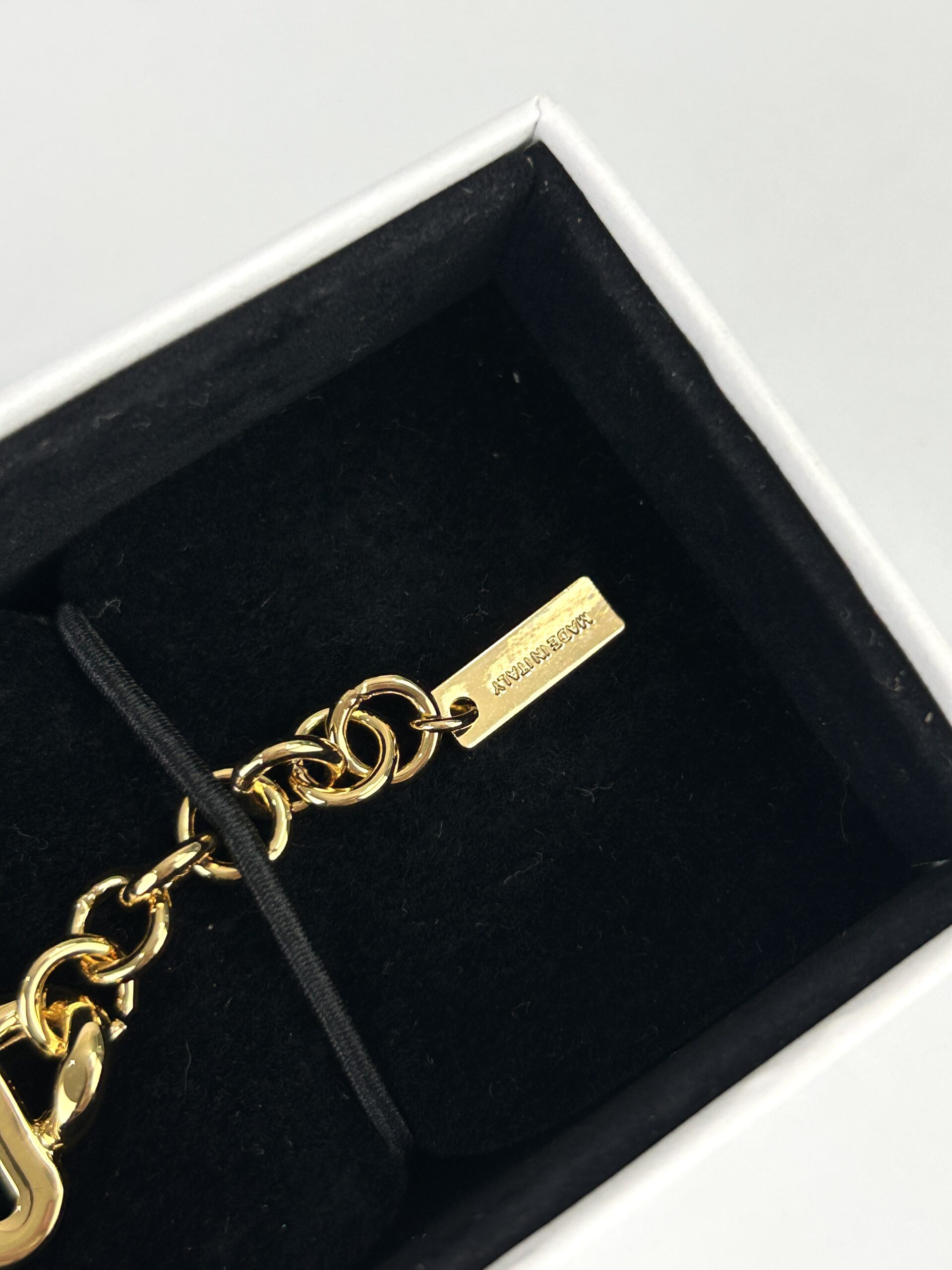 Moschino Logo Lettering Chain Bracelet - Image 6