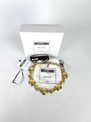 Moschino Bijoux Bear Collar Necklace