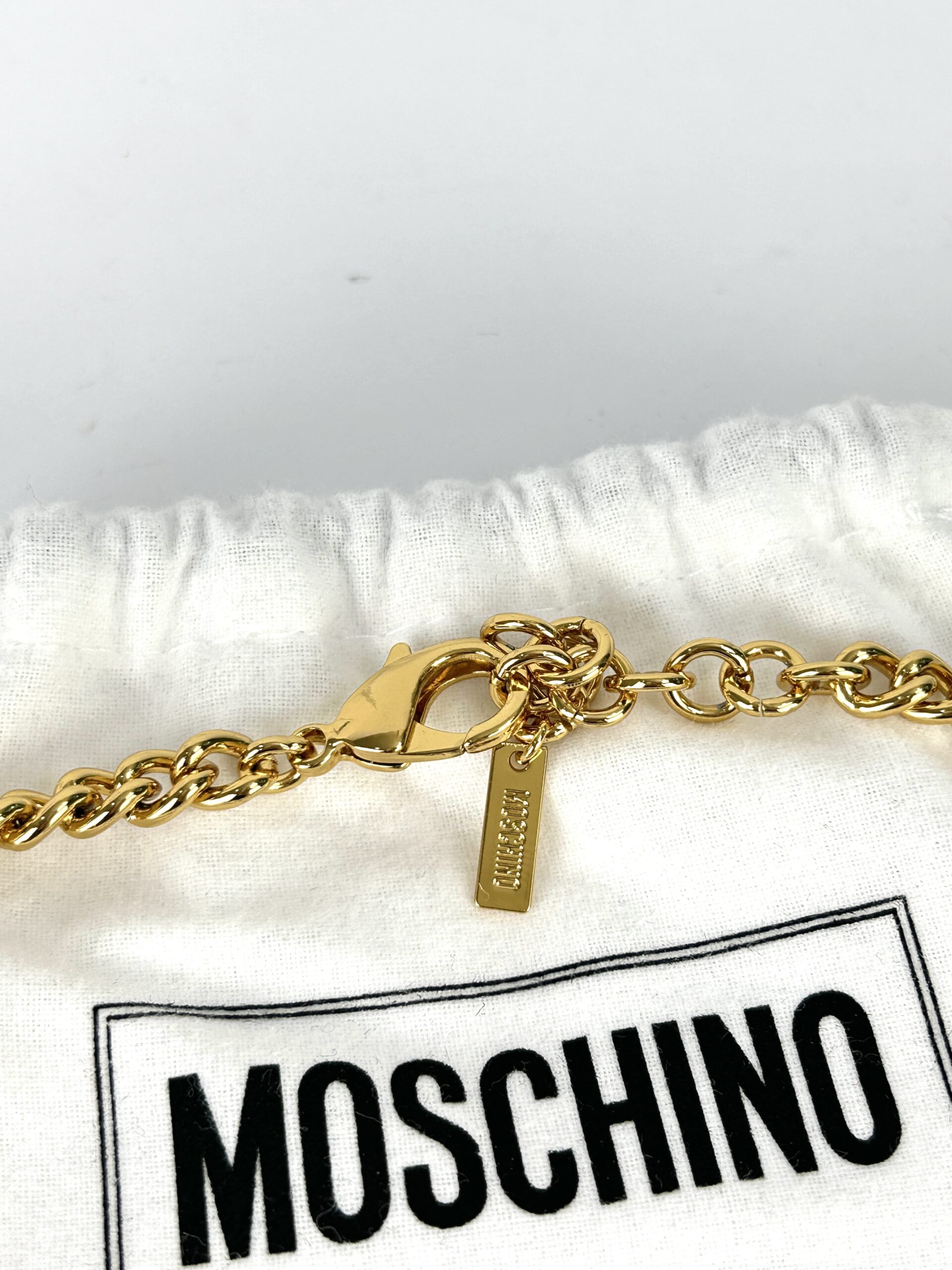 Moschino Bijoux Bear Collar Necklace - Image 6