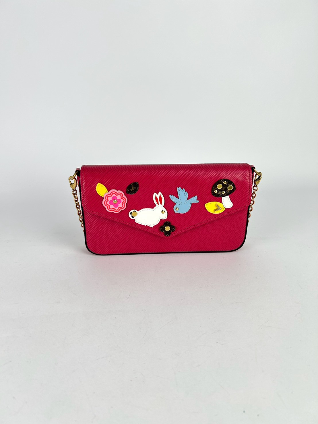 LouisVuitton Eip Easter Bunny Bird Pochette Felicie bag Y2018 - Image 3