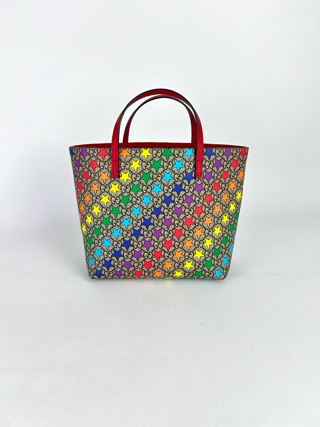 Gucci Tote Kids Rainbow Bag - Image 3