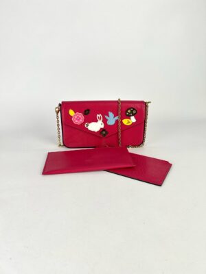 LouisVuitton Eip Easter Bunny Bird Pochette Felicie bag Y2018