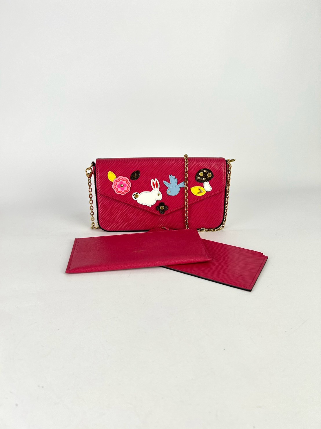 LouisVuitton Eip Easter Bunny Bird Pochette Felicie bag Y2018