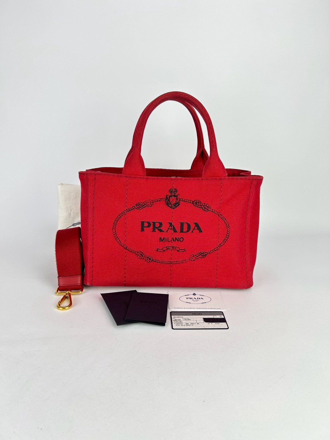 Prada Canapa Tote bag Y2015