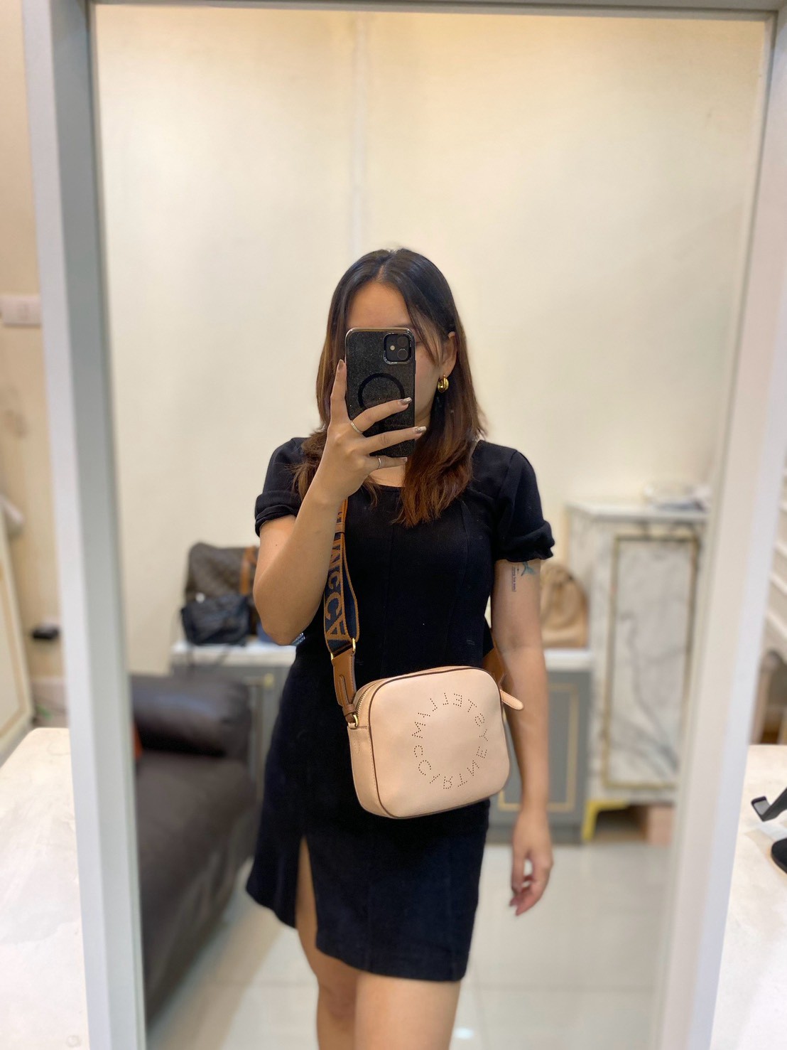 Stella Mc Cartney Stella Logo Mini Camera bag - Image 2