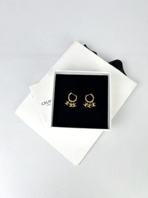 Celine Triomphe Hoop Earrings Y2022
