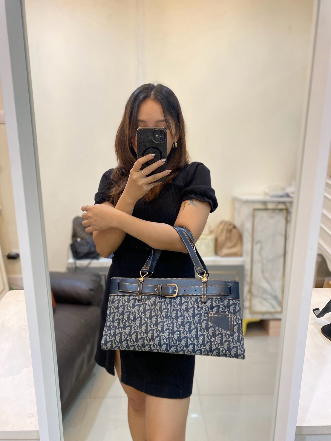 Dior rotter Canvas Pocket Tote bag Y2001 - Image 2