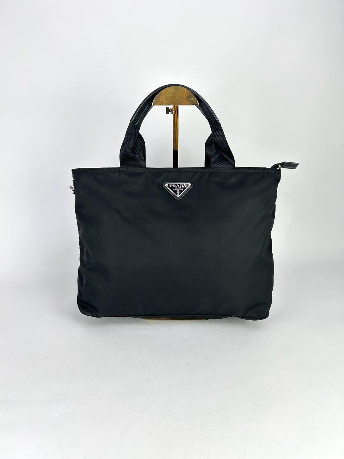 Prada Vela Nylon East West Tote bag - Image 3