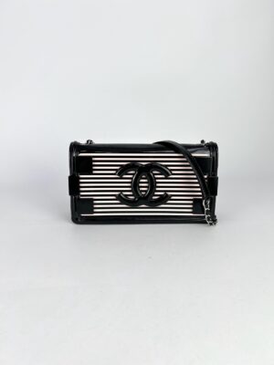 Chanel  Limited Striped Boy Brick Flap bag Y2014