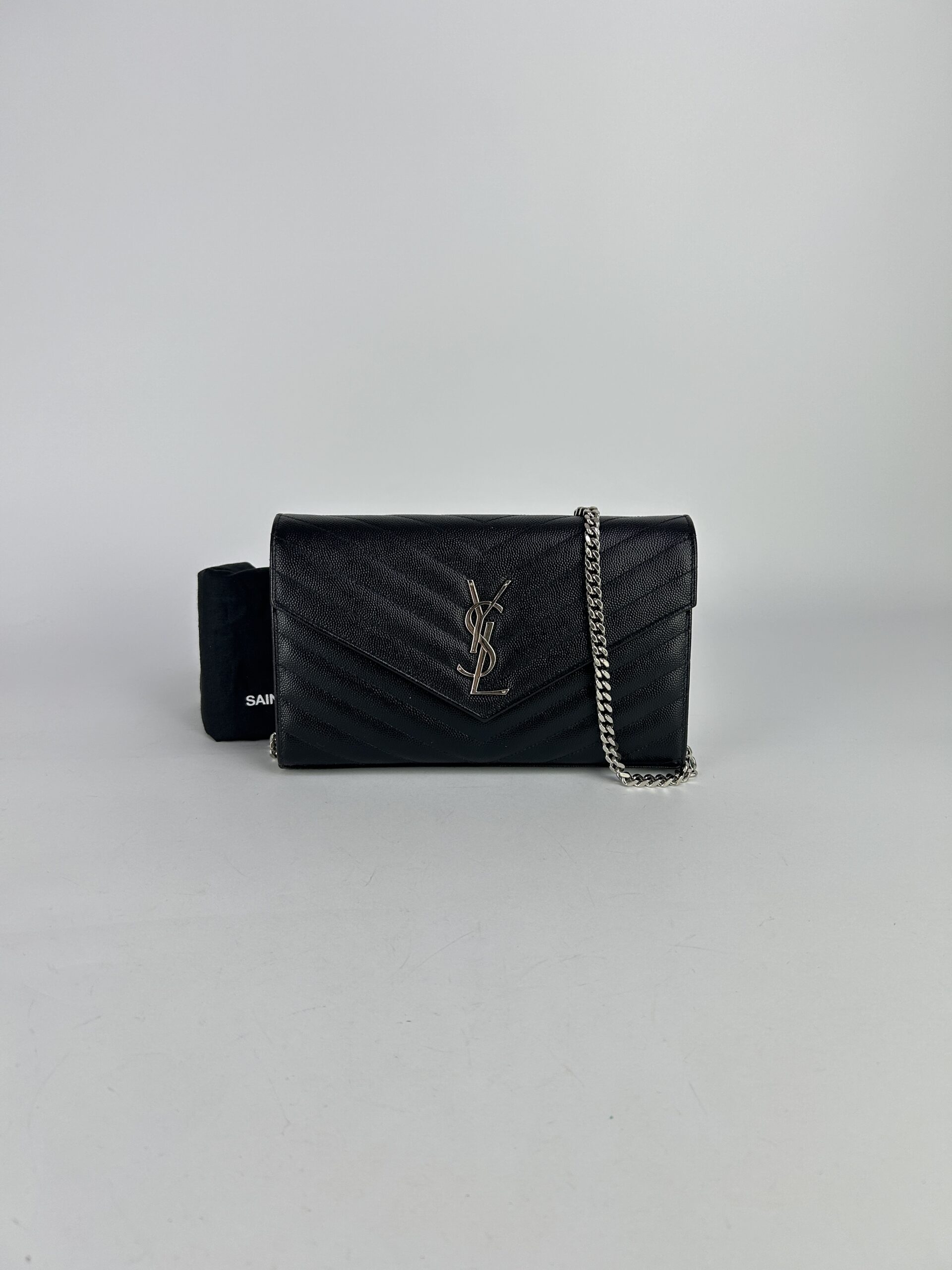 YSL Classic Cassandre Chain Wallet (WOC9) Y2018