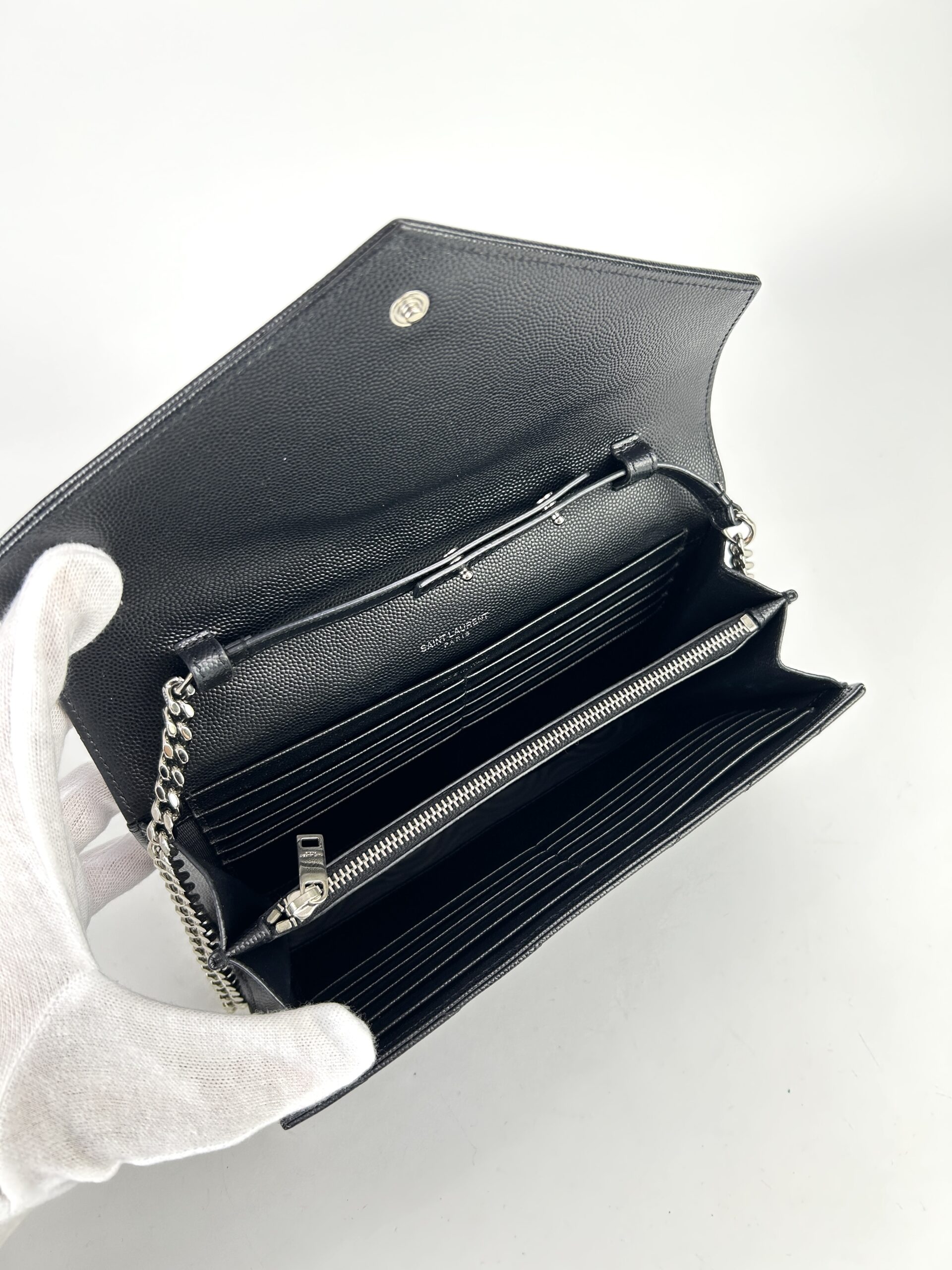 YSL Classic Cassandre Chain Wallet (WOC9) Y2018 - Image 6