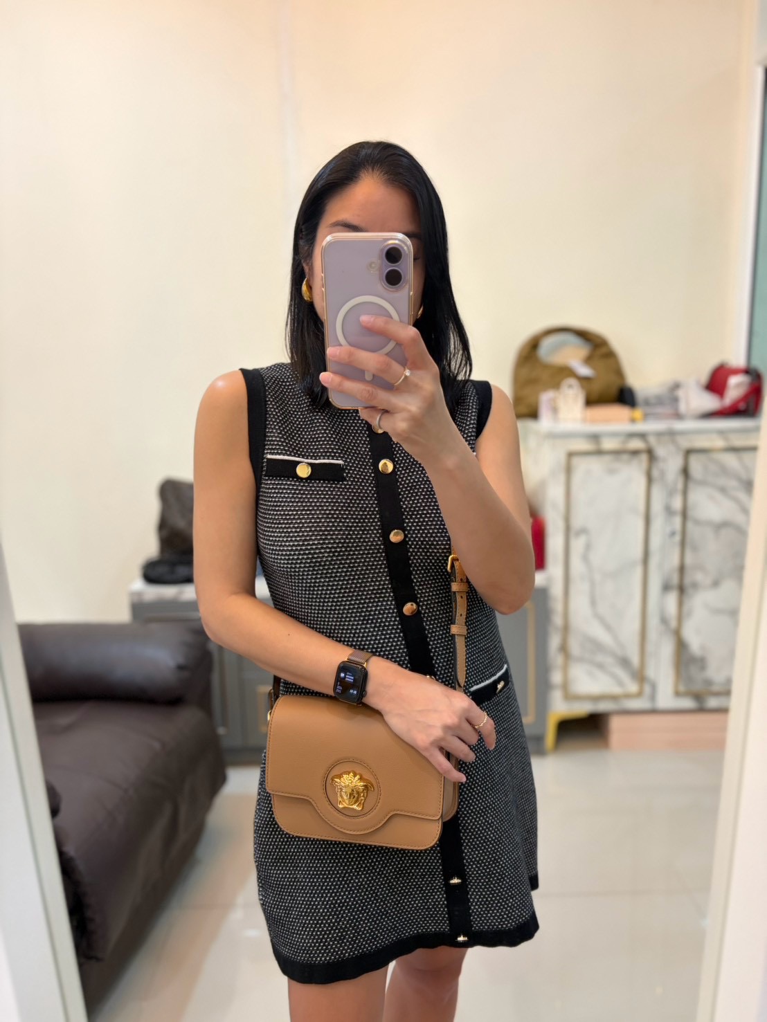 Versace La Medusa Flap Crossbody bag RFID - Image 2