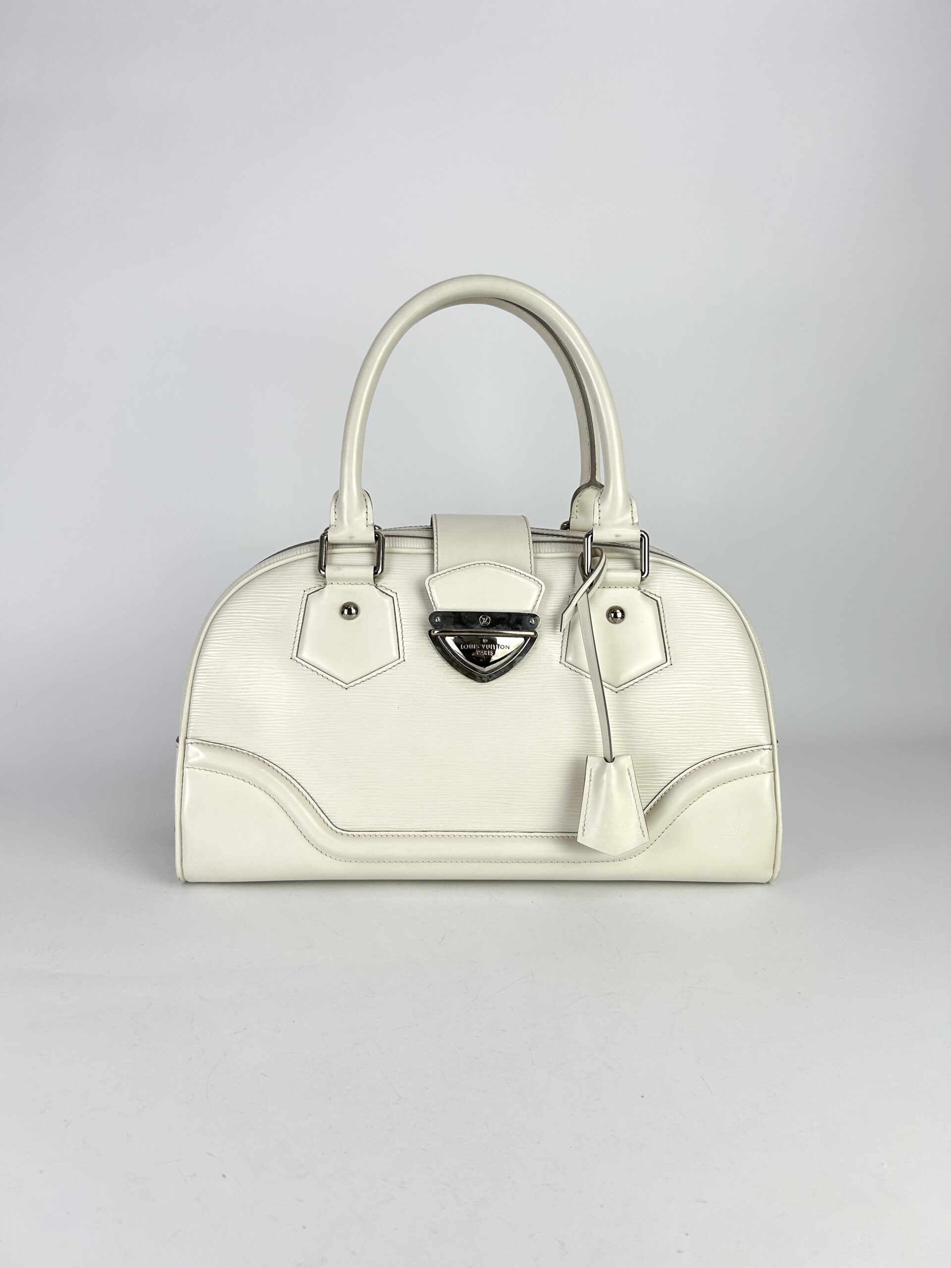LouisVuitton Montaigne Bowling Epi Hand bag Y2009