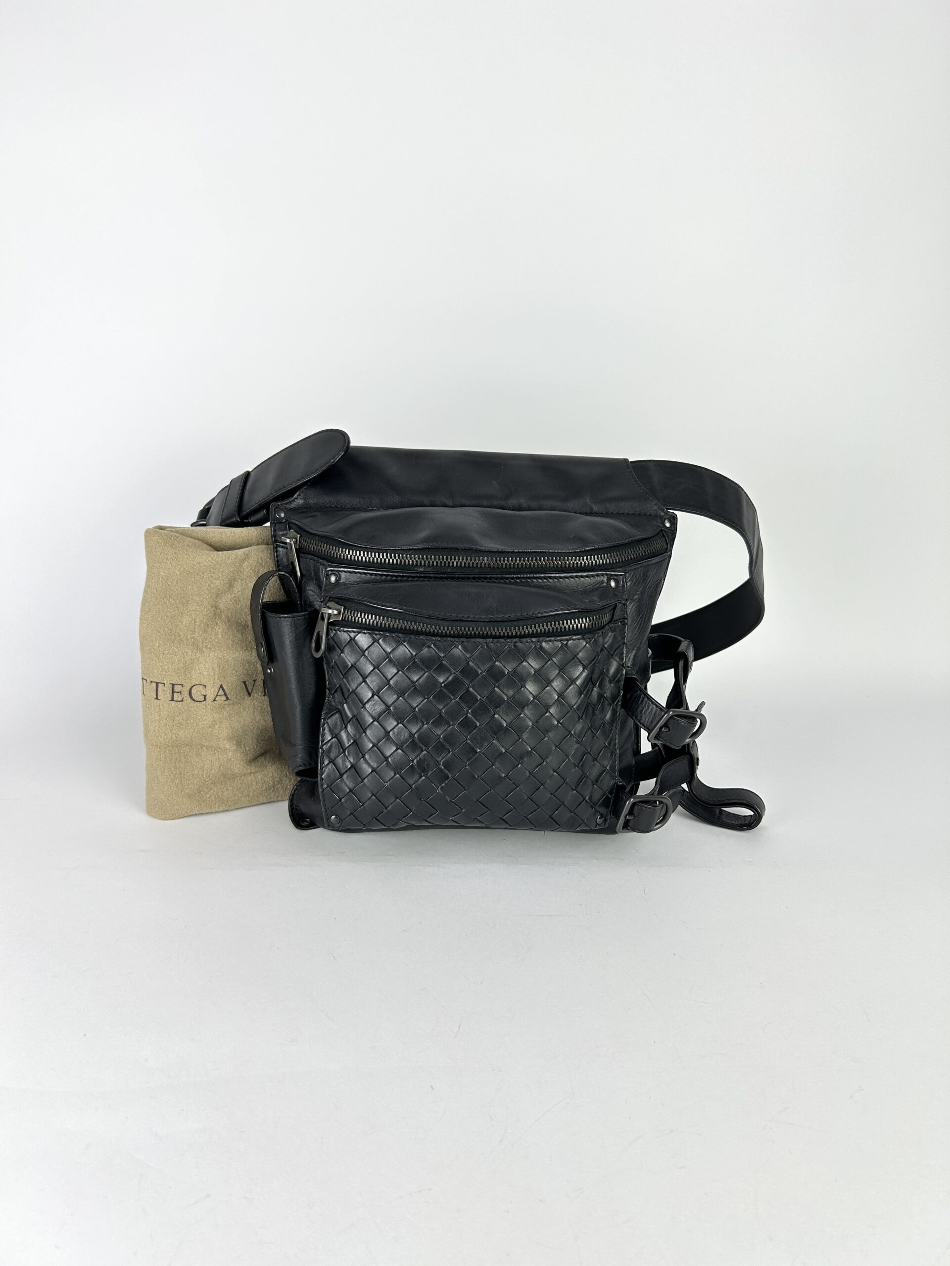 Bottega Veneta Intrecciato waist bag body