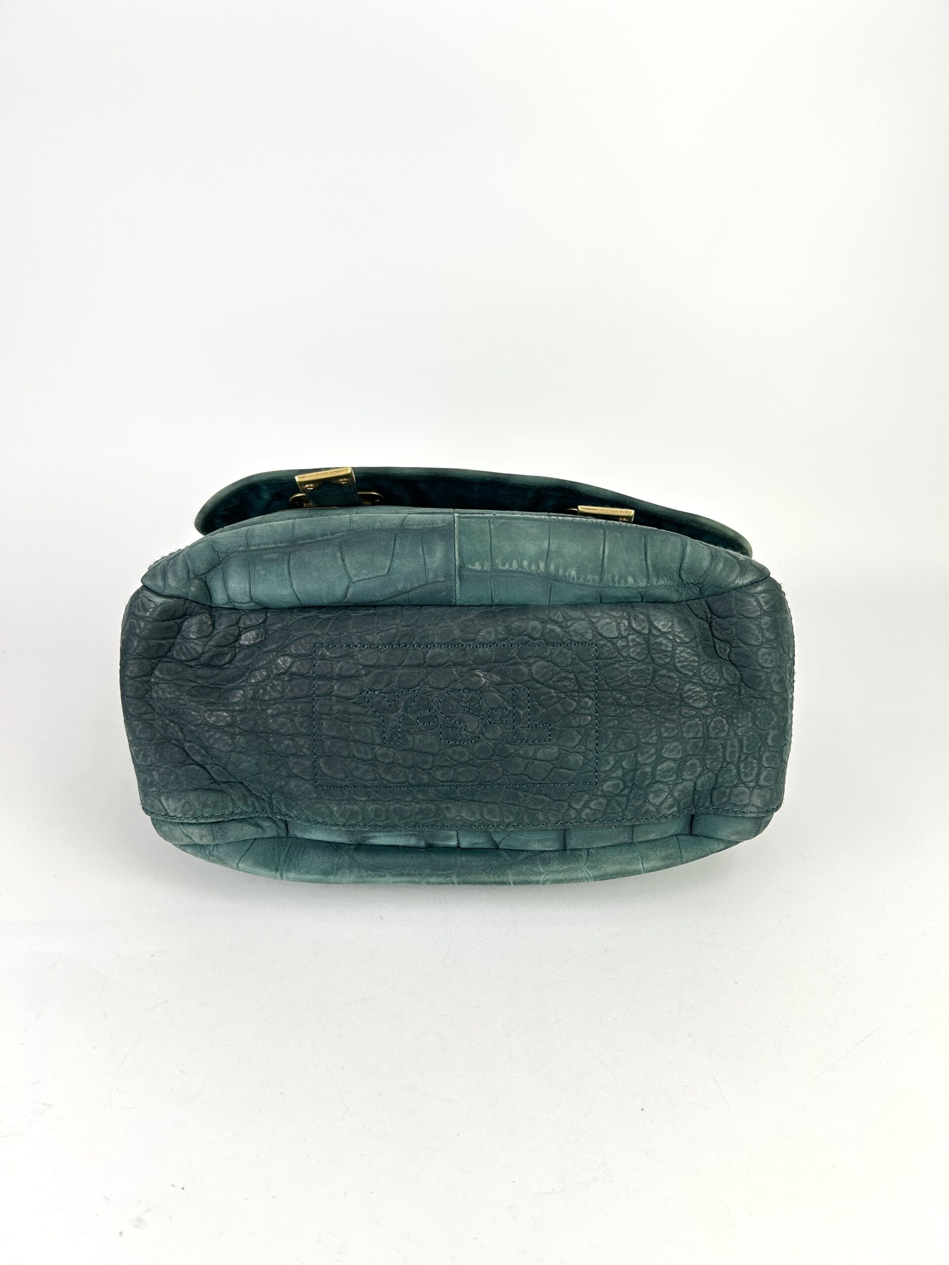 YSL Messenger leather Paint crocodile - Image 4