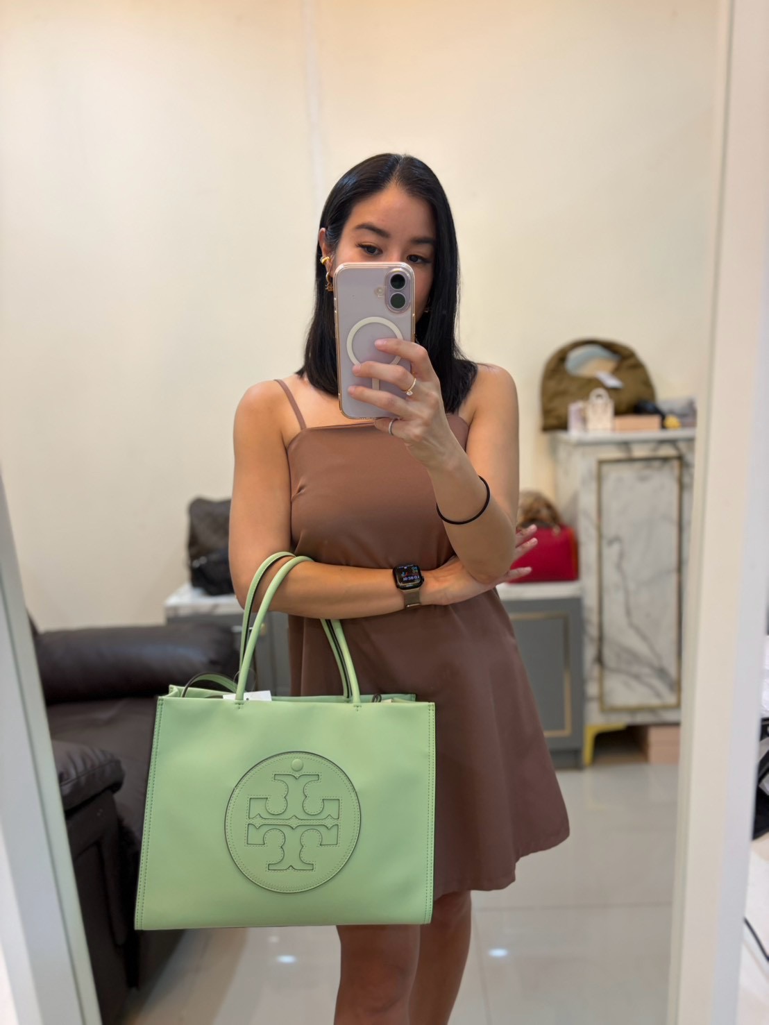 ToryBurch Small Ella Bio Tote Bag Y2023 - Image 2